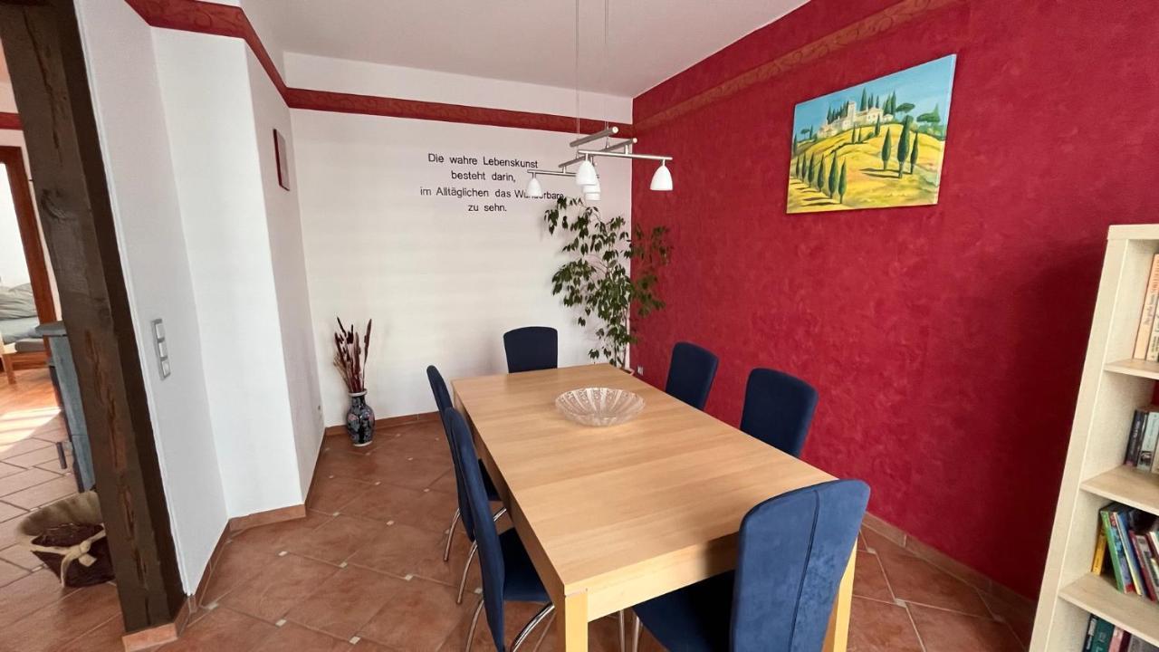 Ferienwohnung Am Bodetal Mit Wallbox Fuer E-Auto 탈레 외부 사진